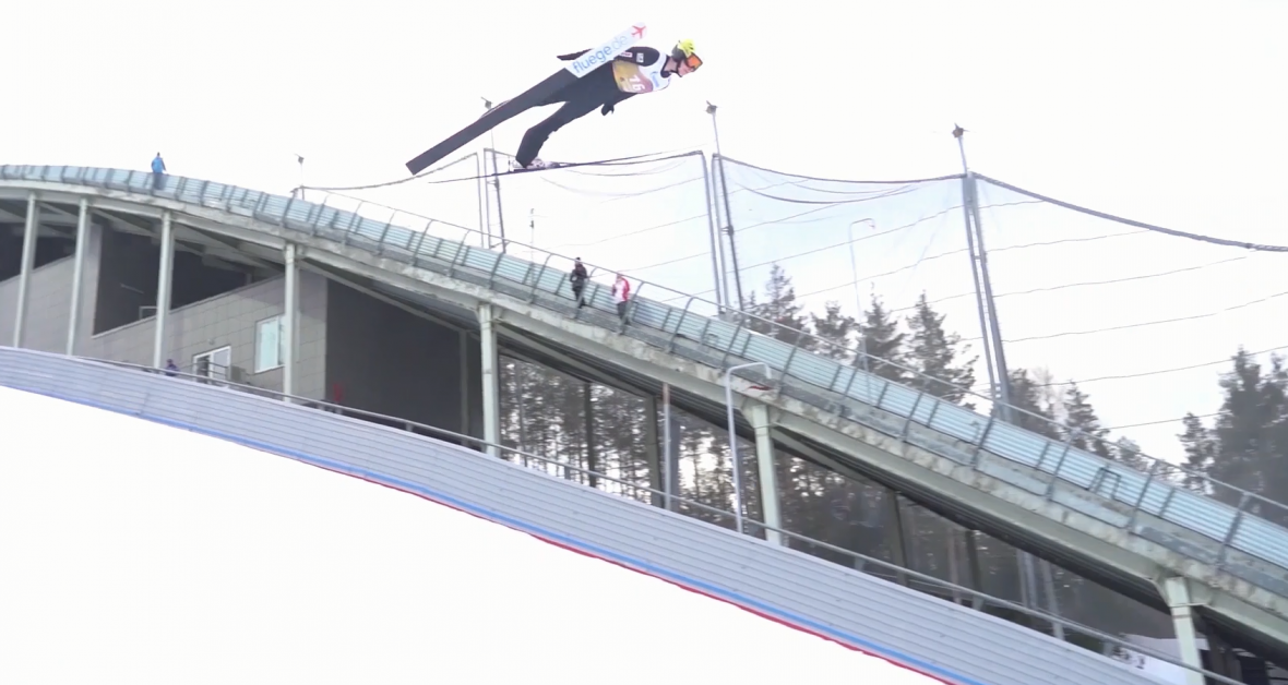 Фото: скриншот из тизра Федерации по прыжкам на лыжах с трамплина «Прикамье»