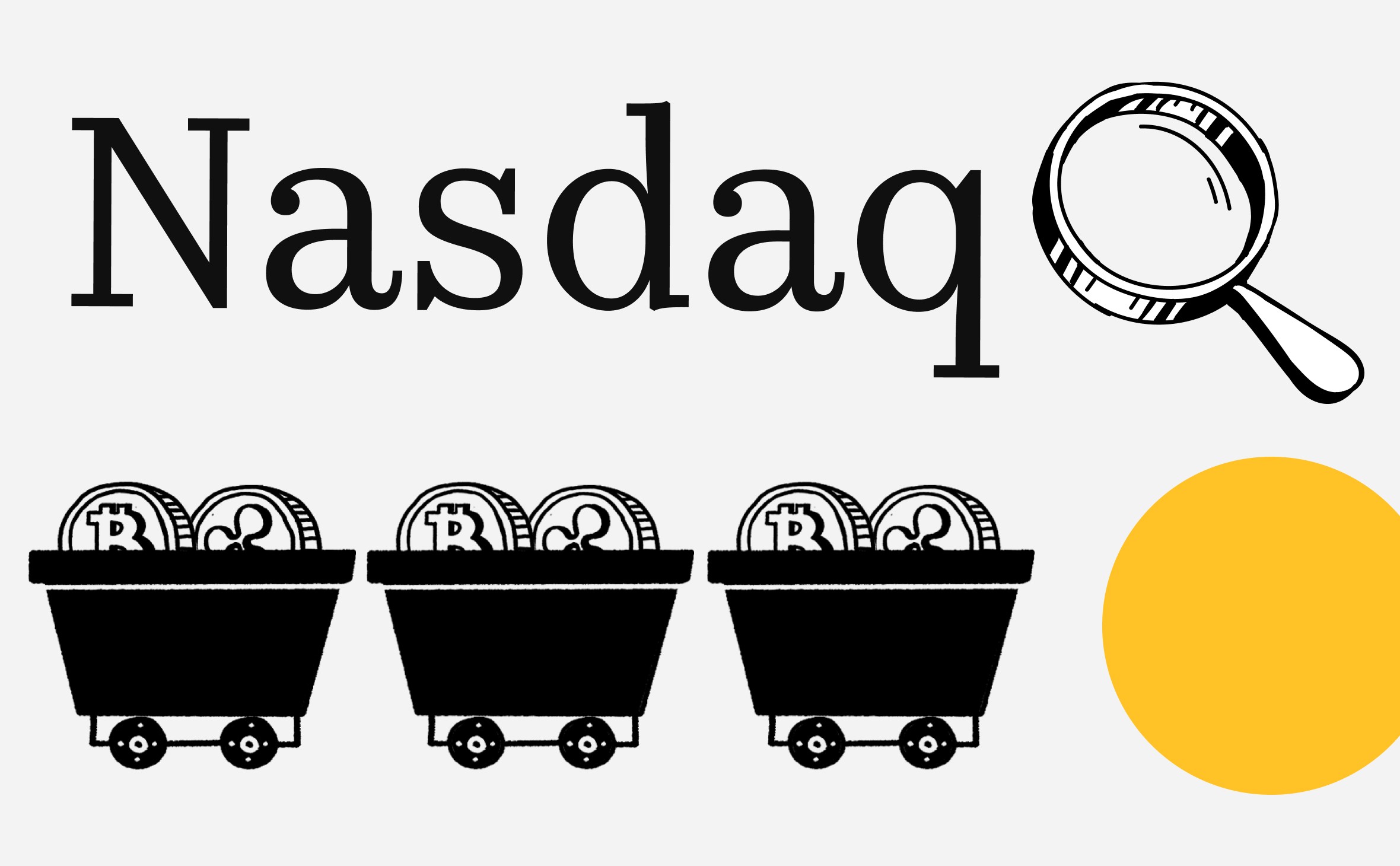 Биржа NASDAQ усилит контроль за публичными компаниями с крипторезервами