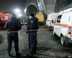 СК РФ: Смертник в Домодедово нес взрывчатку на поясе