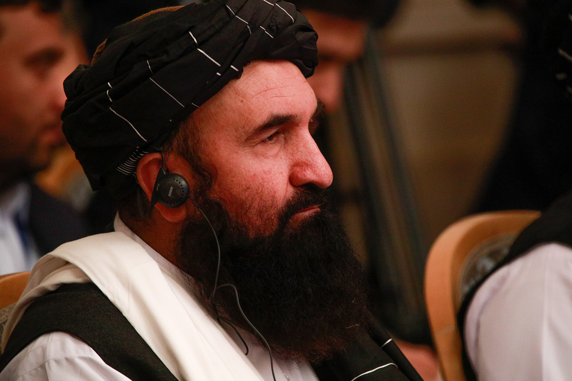 Член руководства талибов, исполняющий обязанности министра информации и культуры Афганистана Хайрулла Хайрхва