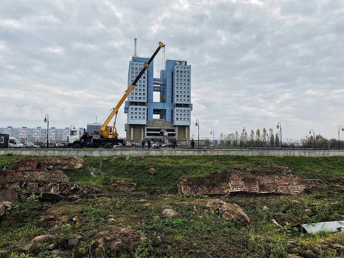 Консервация руин Королевского замка в Калининграде