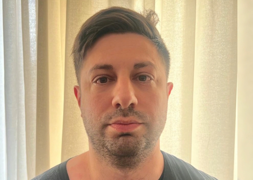 Задержанный по подозрению в мошенничестве гендиректор строительной фирмы, кадр оперативной съемки