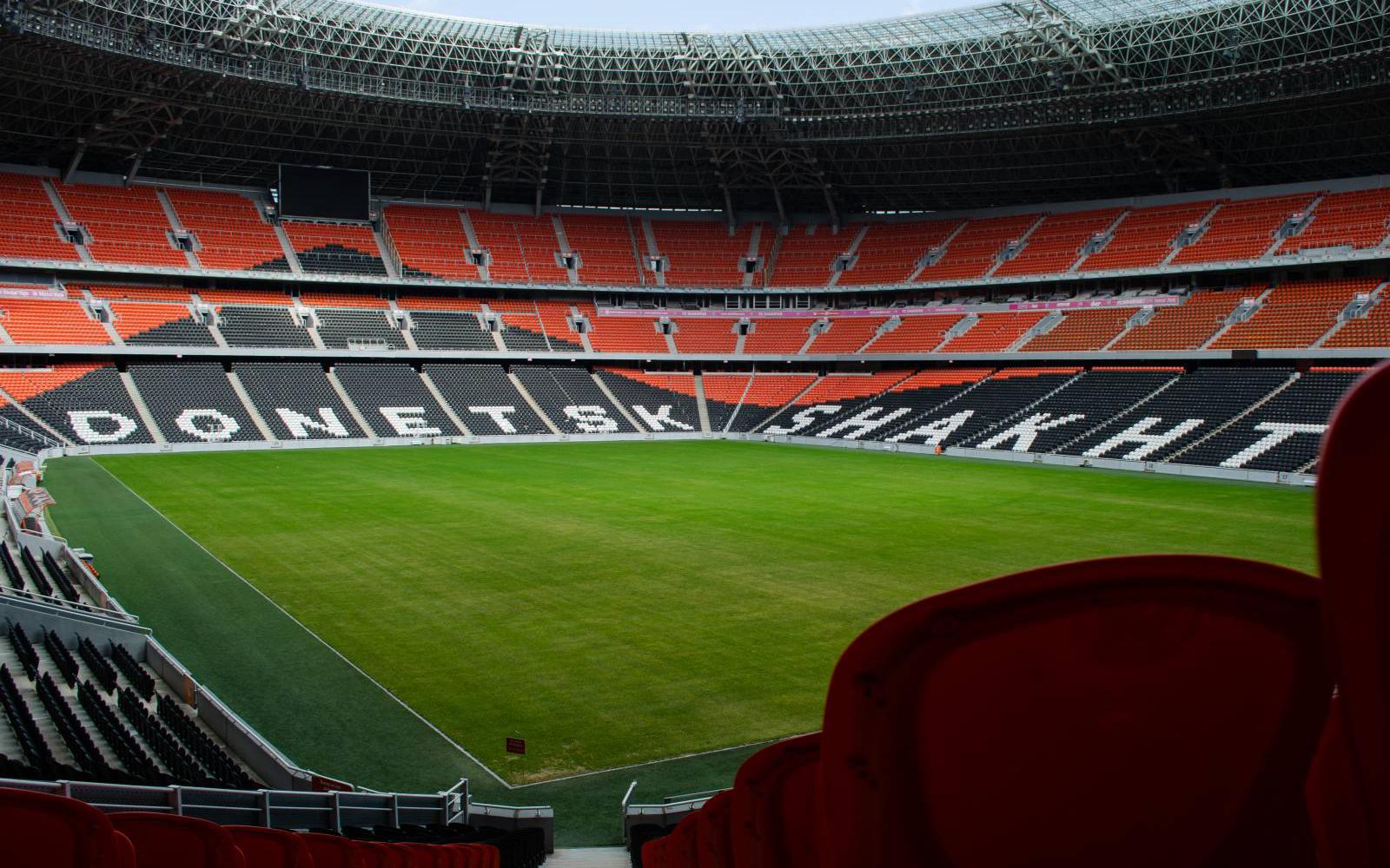 Матыцин приехал на «Донбасс Арену» и пообещал ДНР ₽0,5 млрд на спорт