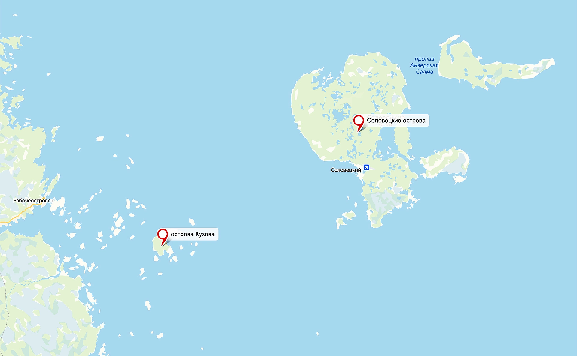 сервис «Яндекс Карты»