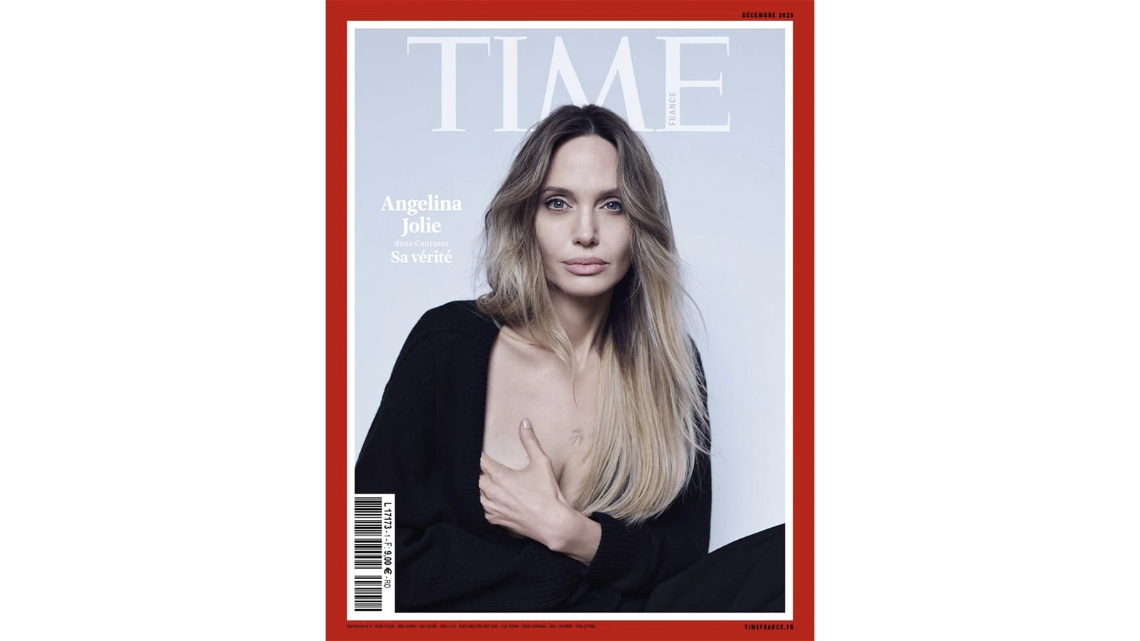 Анджелина Джоли на обложке журнала Time France