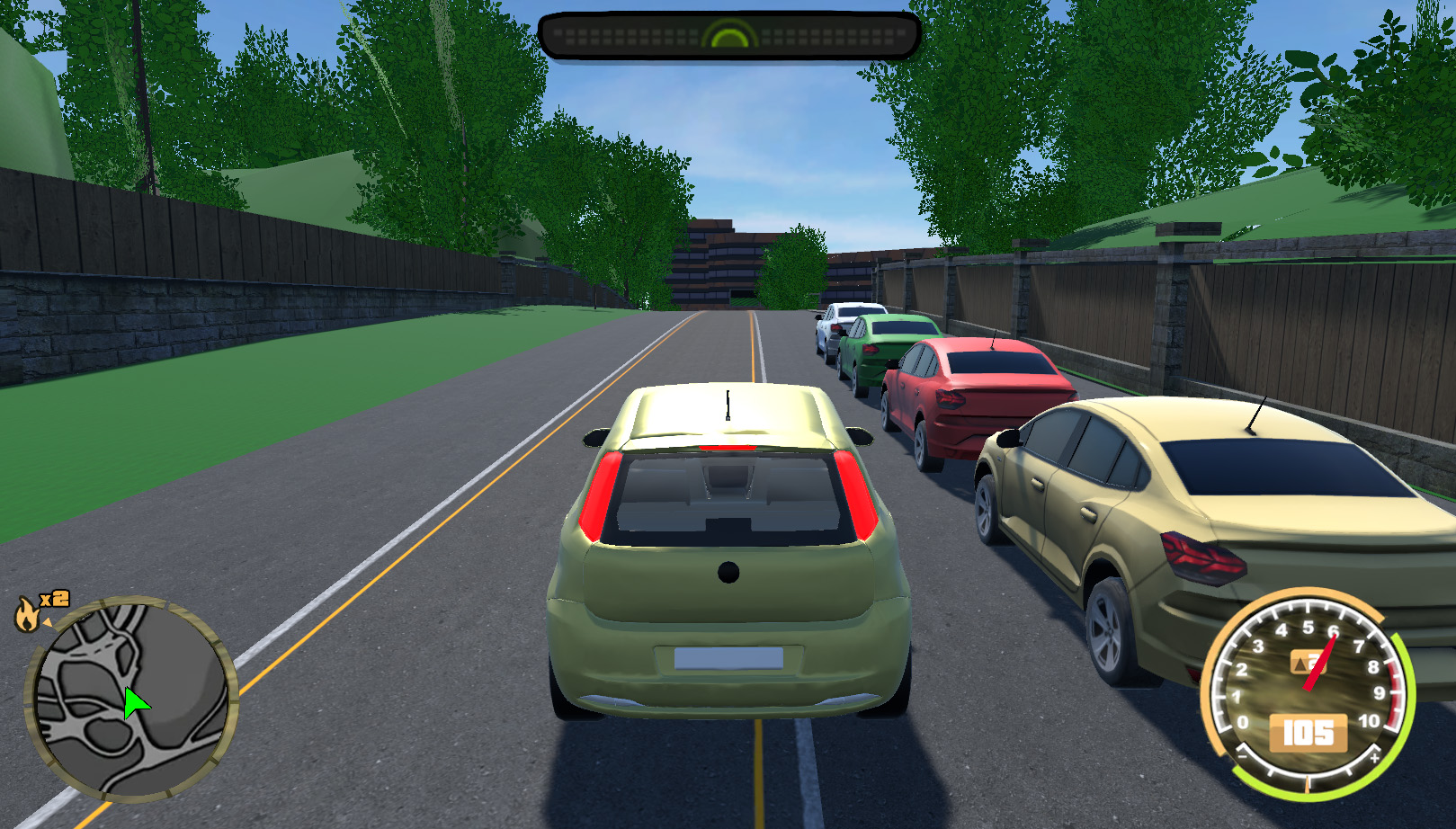 Скриншот из игры &laquo;Most Wanted: Город Авто 3D!&raquo;