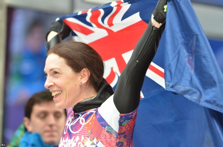 Елена Никитина завоевала первую для России медаль в скелетоне