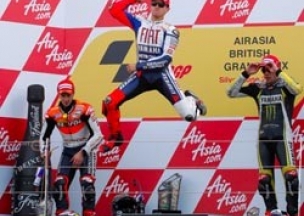 MotoGP: Лоренсо выиграл гран-при Великобритании