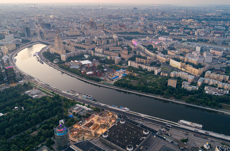 В Москве благоустроят набережную Тараса Шевченко и Украинский бульвар