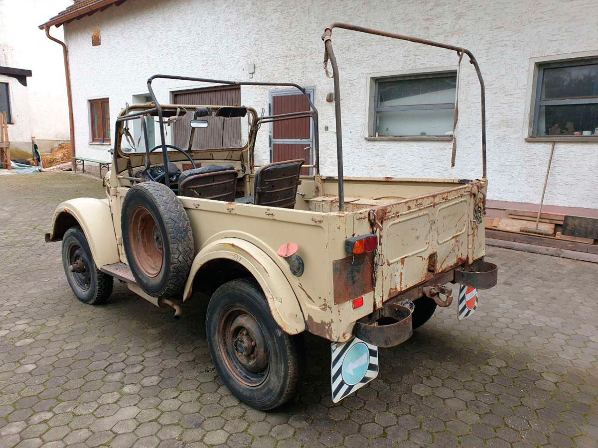 В Германии нашли советский внедорожник ГАЗ-69 с дизельным мотором