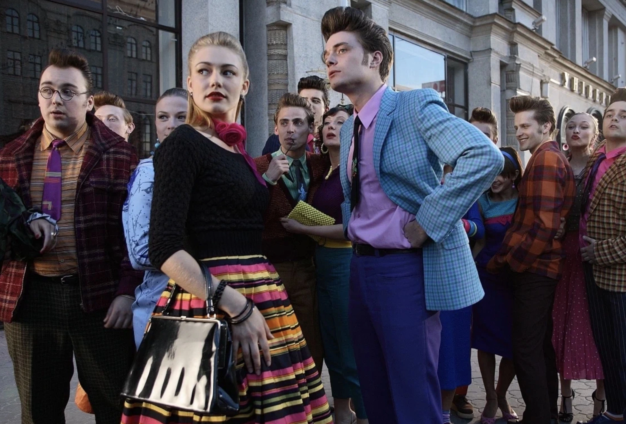 Кадр из фильма «Стиляги» (2008)