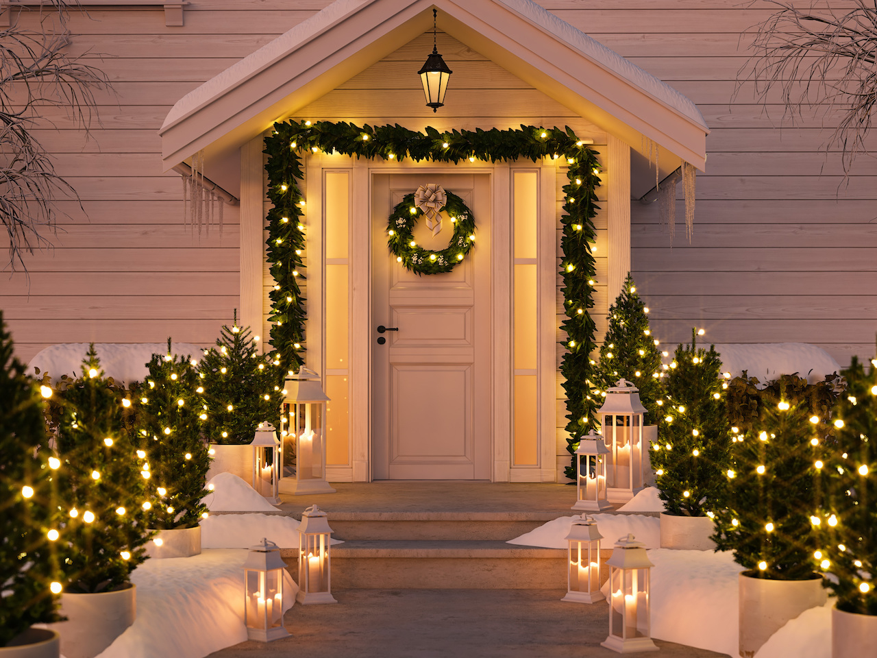 Волшебное Рождество: украшаем дом к празднику