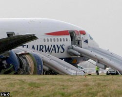 В лондонском Хитроу из-за аварии Boeing 777 отменены 12 рейсов 
