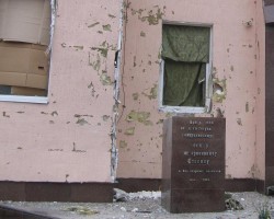 В Запорожье взорвали обезглавленный ранее памятник И.Сталину