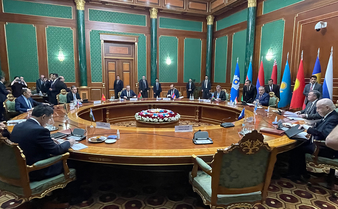 Заседание совета министров иностранных дел СНГ