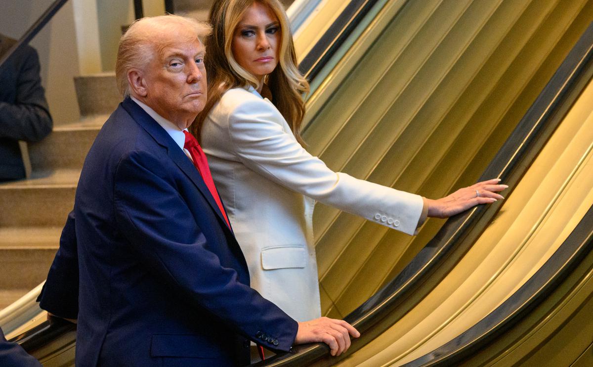 Дональд и Мелания Трамп