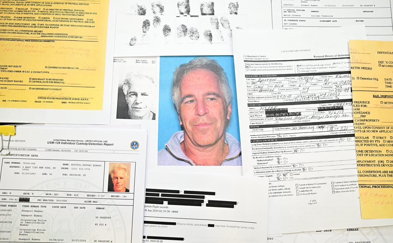 Фотография Джеффри Эпштейна