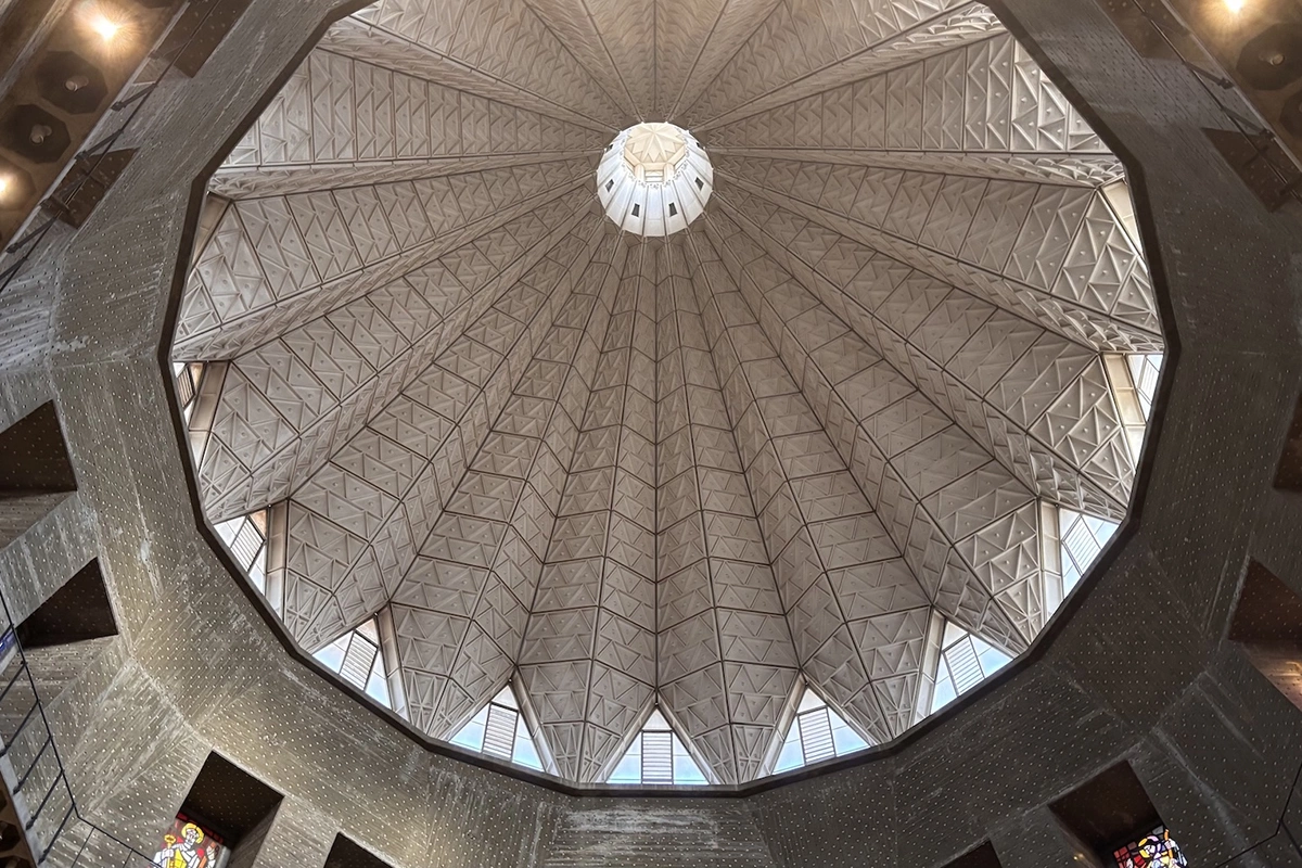 Купол в Базилике Благовещения в Назарете