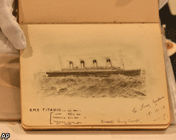 Воспоминания о "Титанике" проданы за $16,8 тыс.