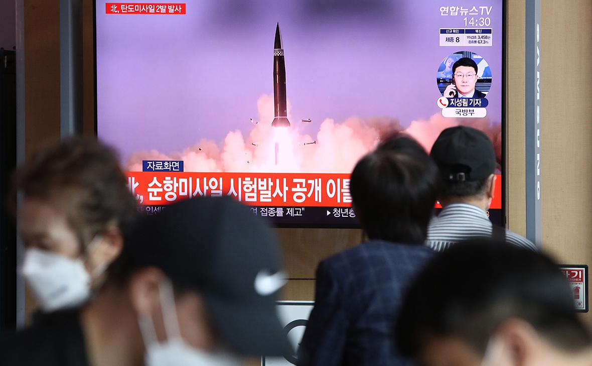 Военные Южной Кореи сообщили о пуске КНДР ракет в сторону Японского моря