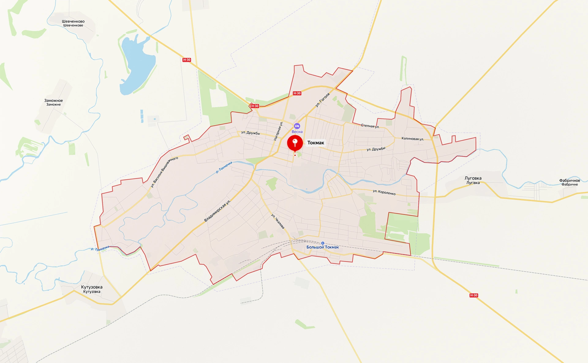 сервис «Яндекс.Карты»