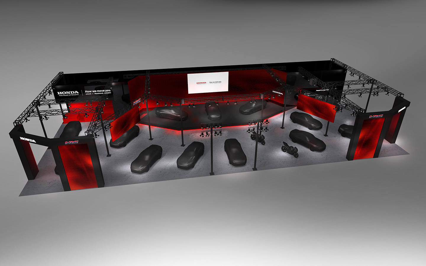Макет стенда&nbsp;компании&nbsp;Honda на Токийском автосалоне&nbsp;2026 года