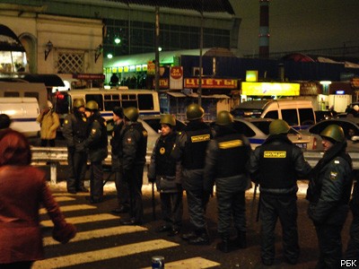 Беспорядки в Москве 15.12.2010. Фоторепортаж корреспондента РБК. 