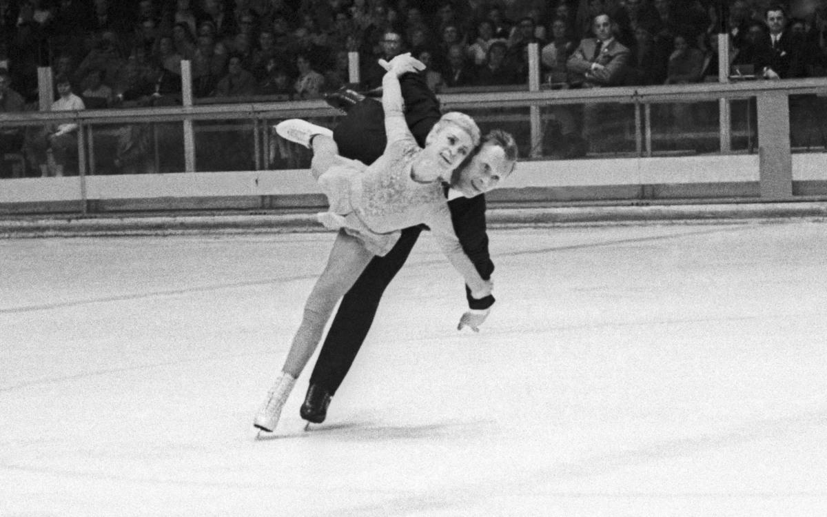 Людмила Белоусова и Олег Протопопов, 1968 год