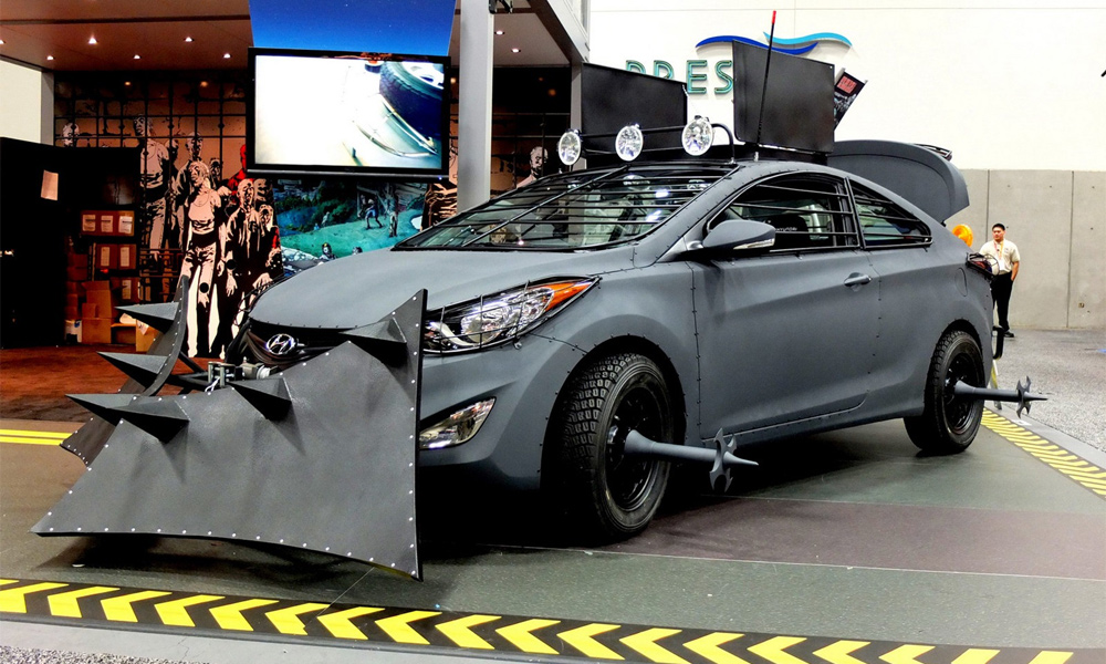 Американцы подготовили Hyundai Elantra к зомби-апокалипсису