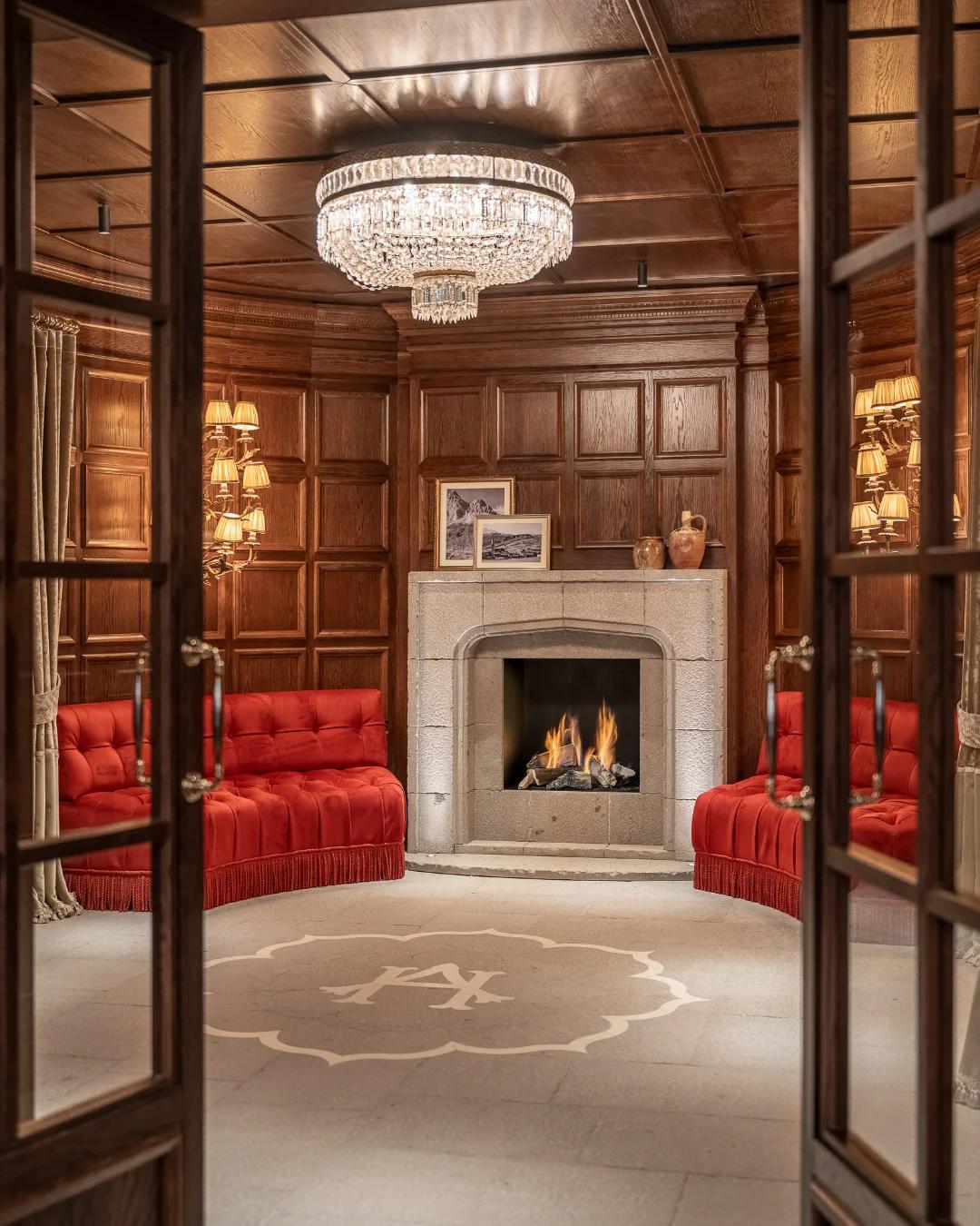 Интерьер отеля Ancora Cortina