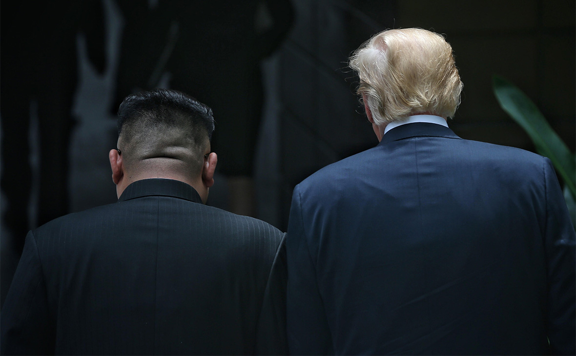 Ким Чен Ын и&nbsp;​Дональд Трамп