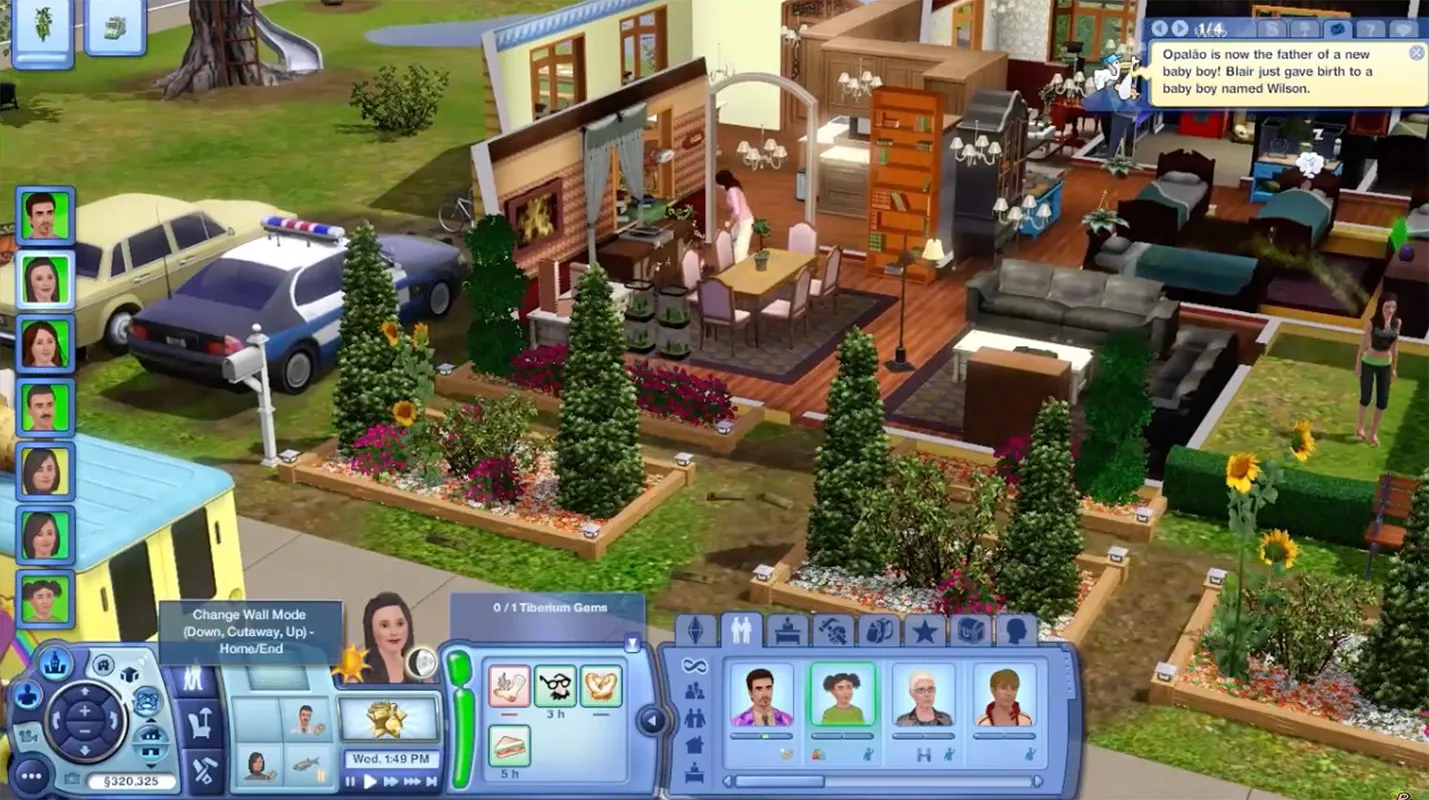 Скриншот из игры The Sims 3