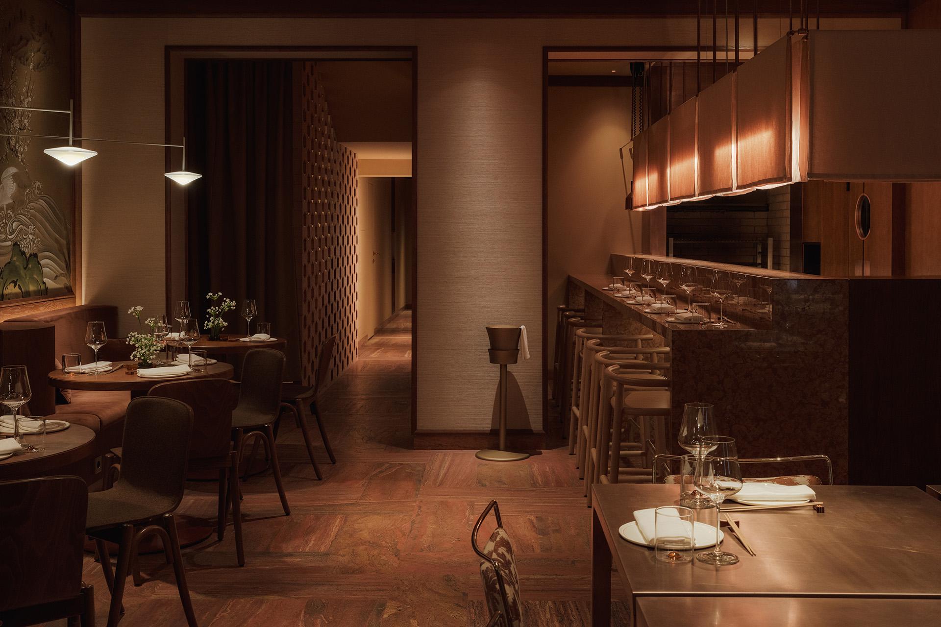 Интерьер ресторана Kiyomi