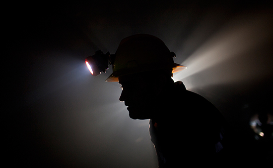 В одной из&nbsp;золотодобывающих шахт в&nbsp;Венесуэле, которая была подконтрольна канадской компании Rusoro Mining. Август 2010 года


