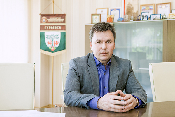 Глава администрации Гурьевского городского округа Сергей Подольский.