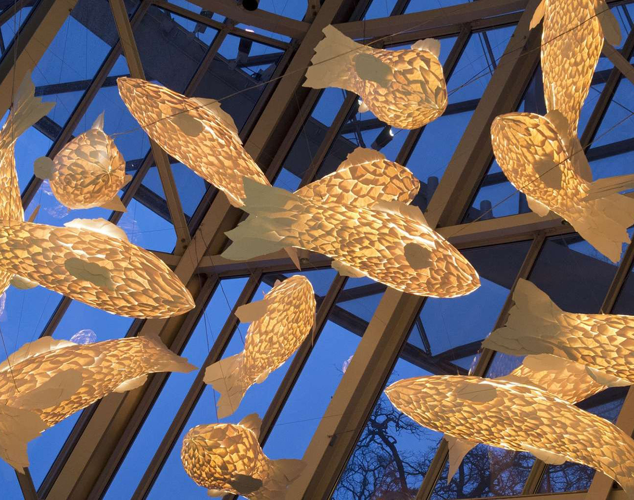 Фрэнк Гери. Fish lamp, 2014