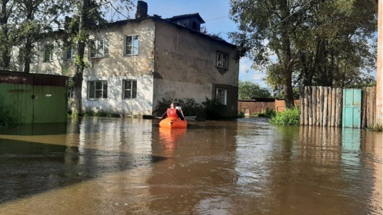 В Чите ввели режим ЧС из-за наводнения