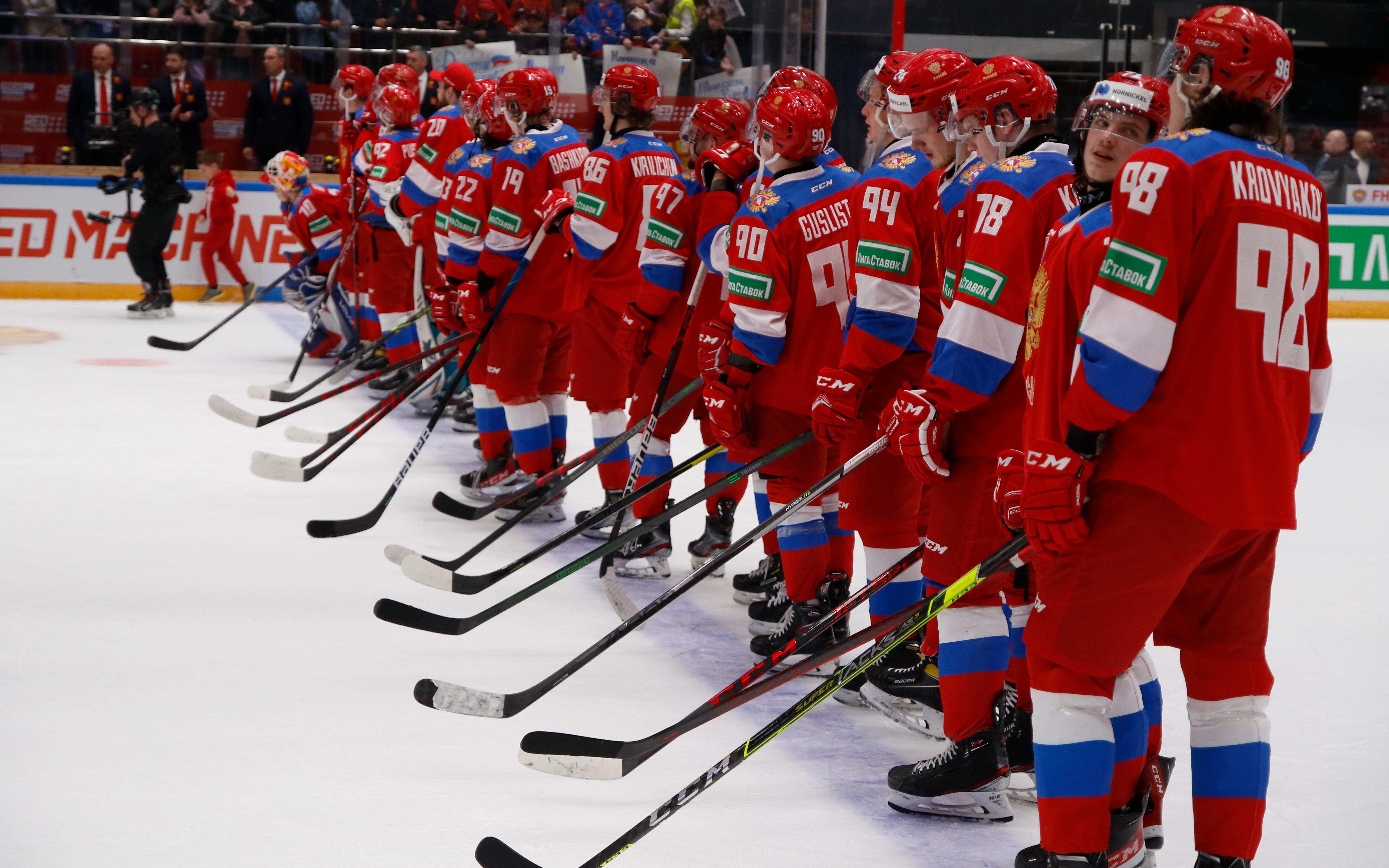 В НХЛ заявили о поиске вариантов для участия сборной России в Кубке мира