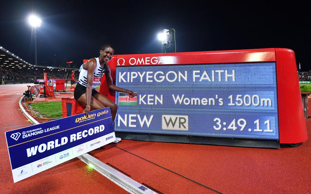 Кенийка побила державшийся с 2015 года рекорд в беге на 1500 м