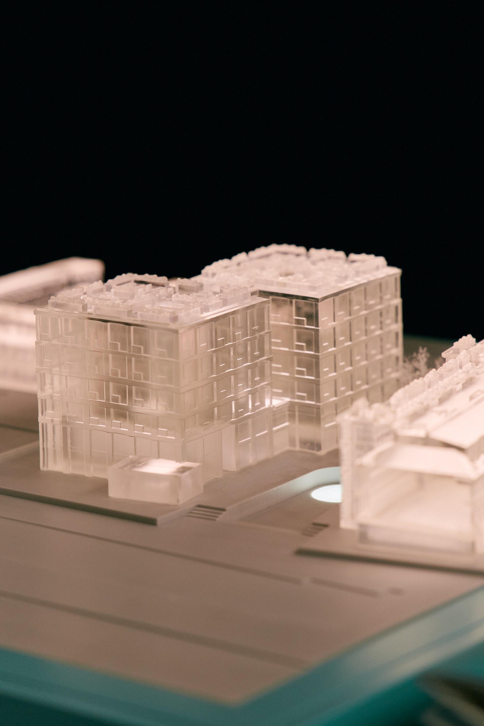 Макет ЖК «Камергер», инсталляция компании Engeo