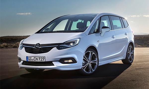 Opel приступил к производству обновленного минивэна Zafira
