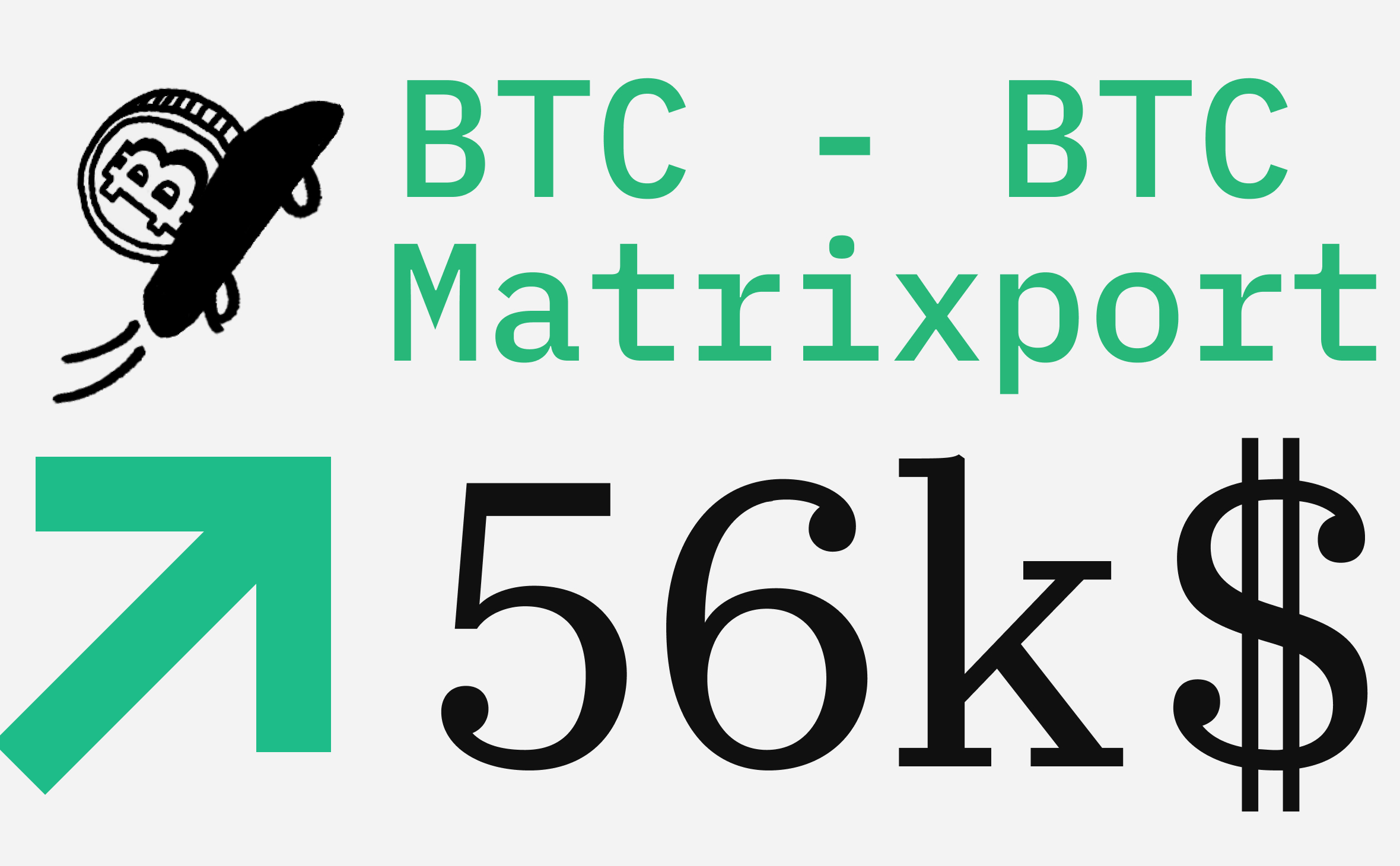 В Matrixport назвали условие для роста курса биткоина до $56 тыс.