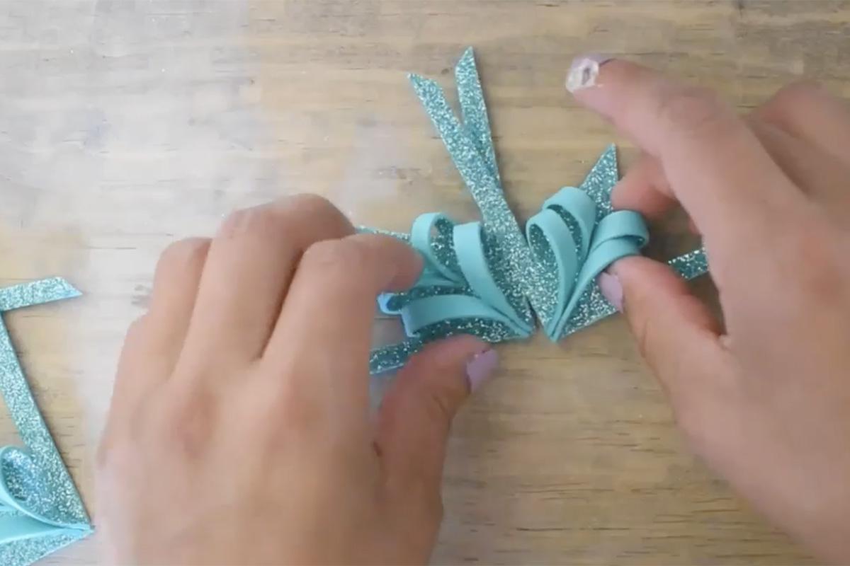 Как сделать снежинку