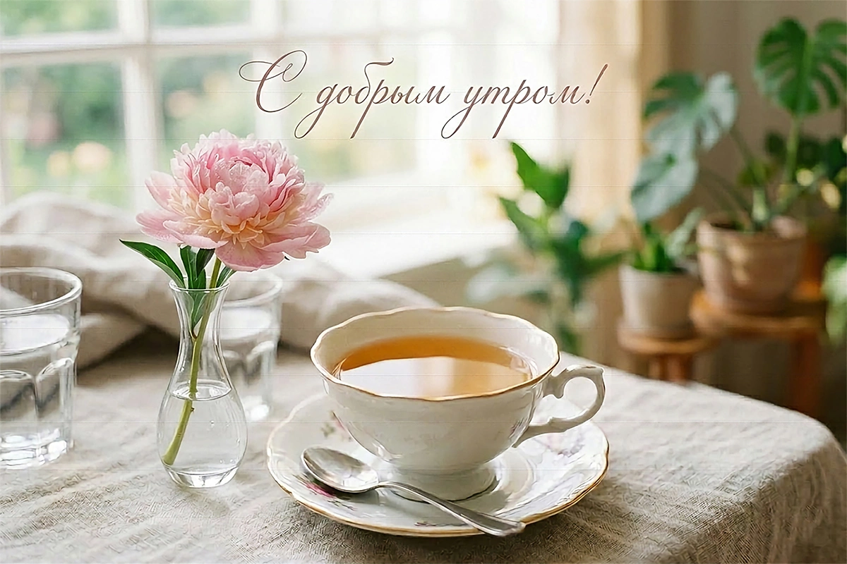 Открытки «С добрым утром!»: 30 вариантов на все случаи жизни