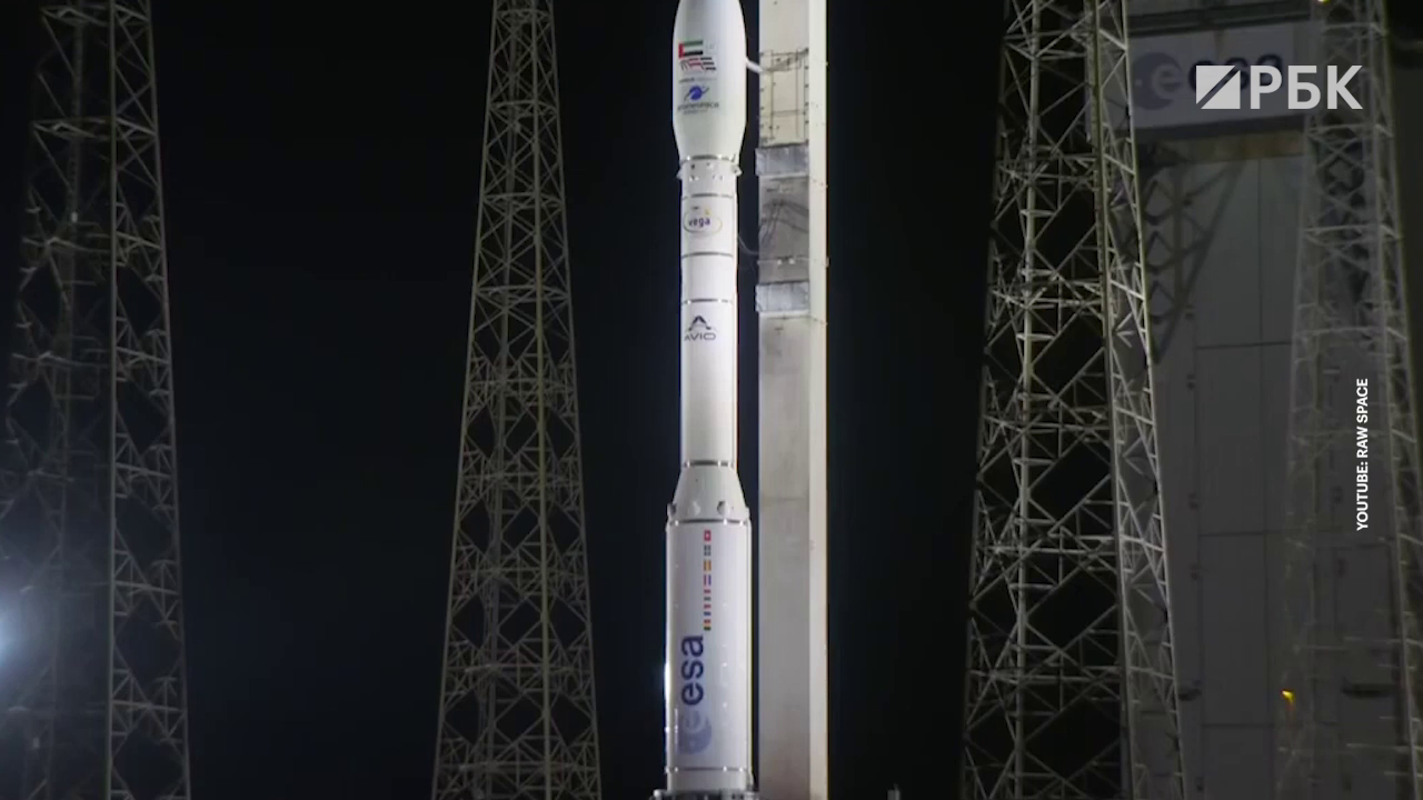 Запуск ракеты Vega с разведывательным спутником ОАЭ завершился аварией