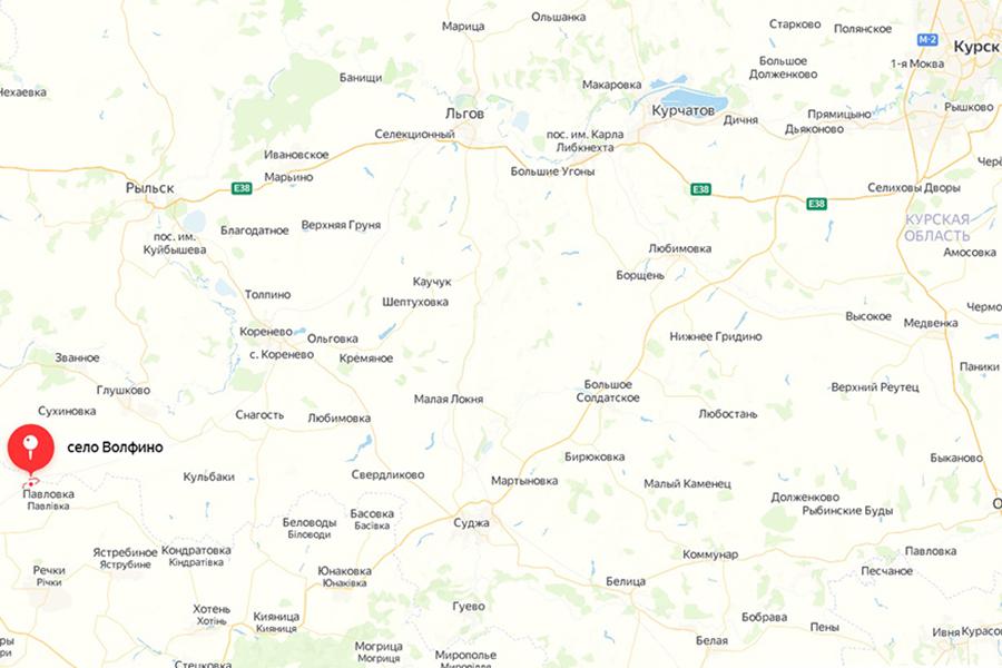Курский губернатор сообщил о раненой при обстреле села с Украины