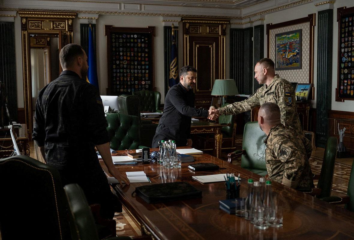 Ukrainian Presidential Press Service / Reuters