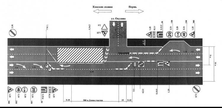 Схема объезда ремонтируемого участка Коммунального моста