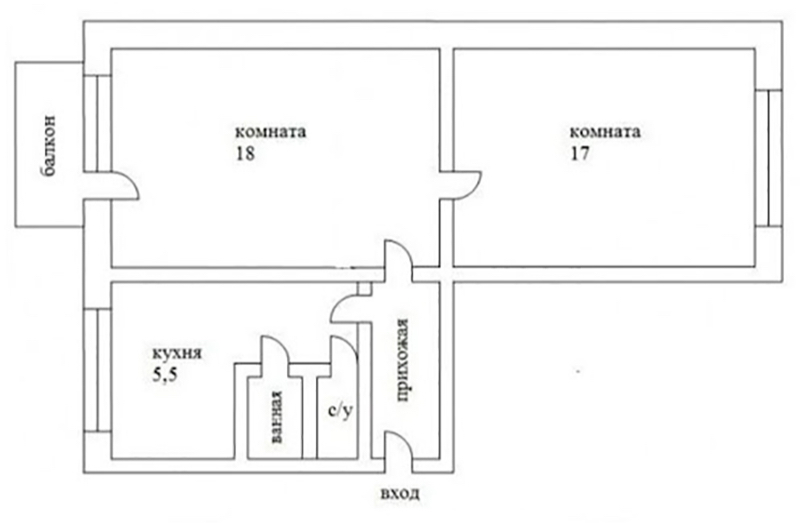 Кейс: перепланировка 3-комнатной квартиры ул. Запарина, 155