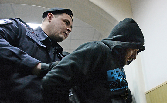 Хамзат Бахаев во время повторного рассмотрения ходатайства следствия о его аресте